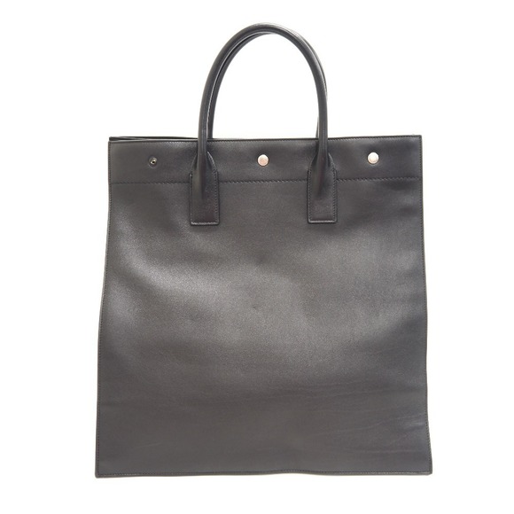Saint Laurent North South Black Tote Bag YVES - Picture 1 of 15